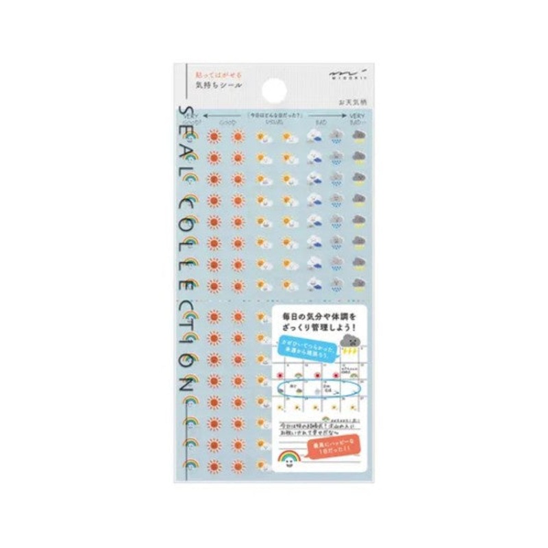 Midori Feeling Stickers Weather