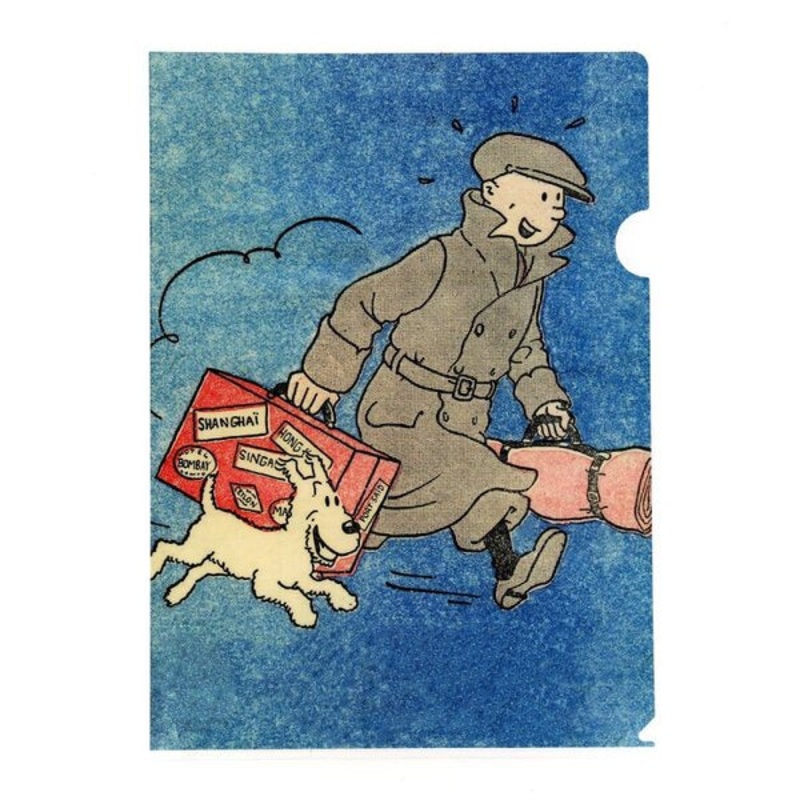 Tintin Homecoming A4 Plastic Sleeve