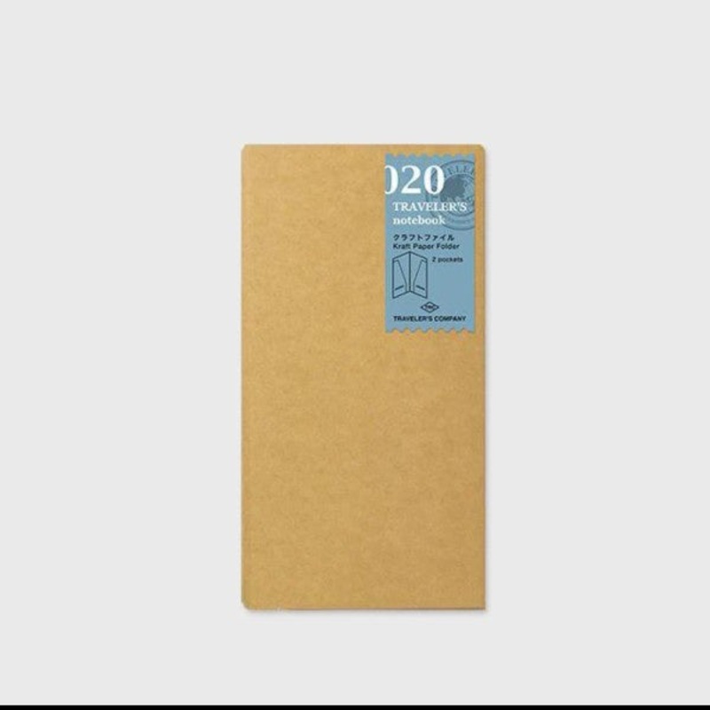 Travelers Notebook Refill Kraft Paper Folder 020