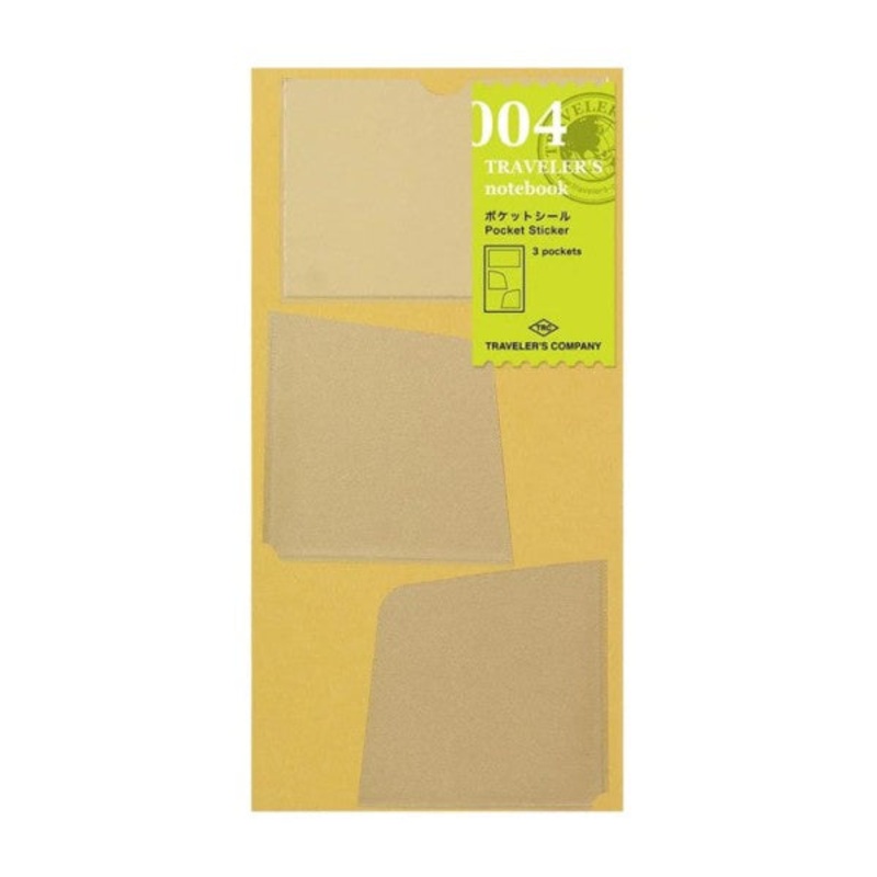 Travelers Notebook Refill Pocket Sticker 004
