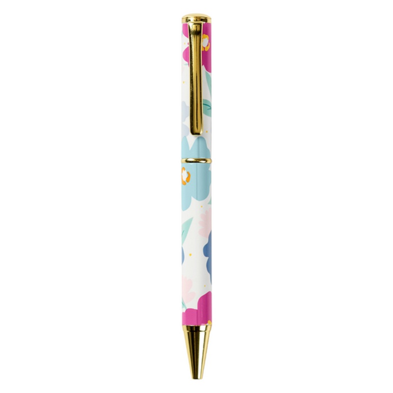 Black Ballpoint Pen Floral