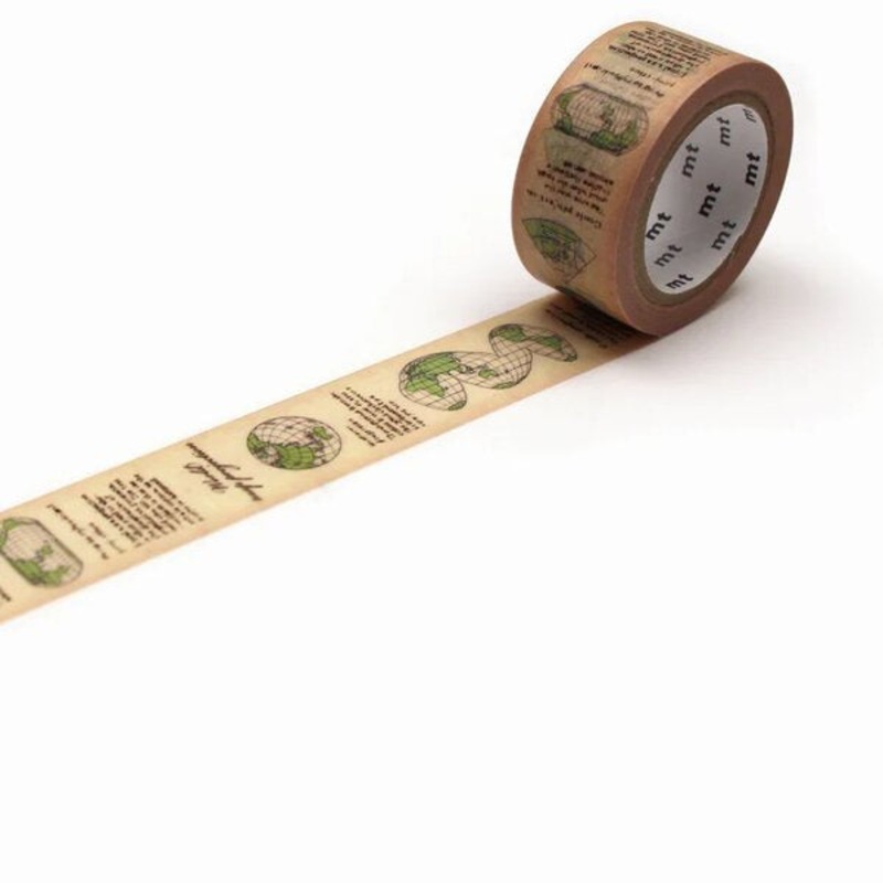 Map Projection Washi Tape