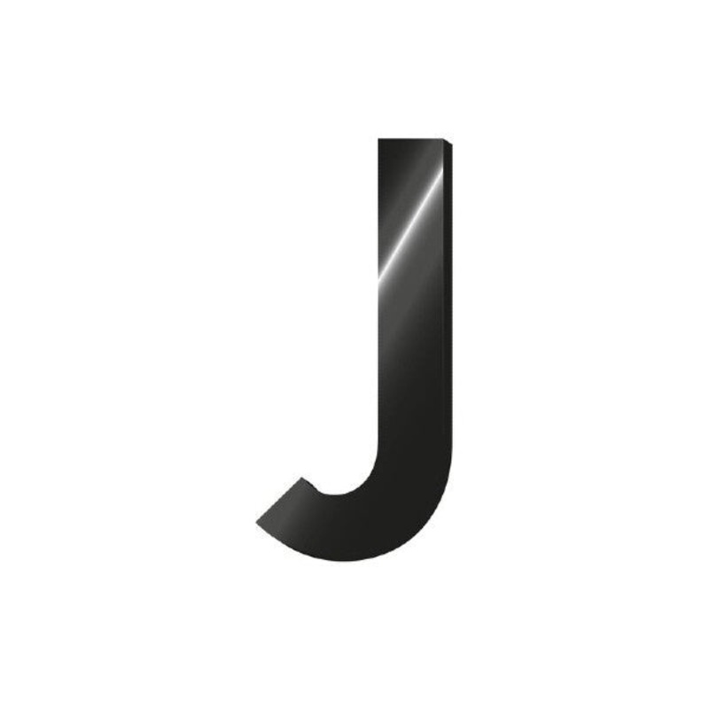 My Initial J Adhesive Letter