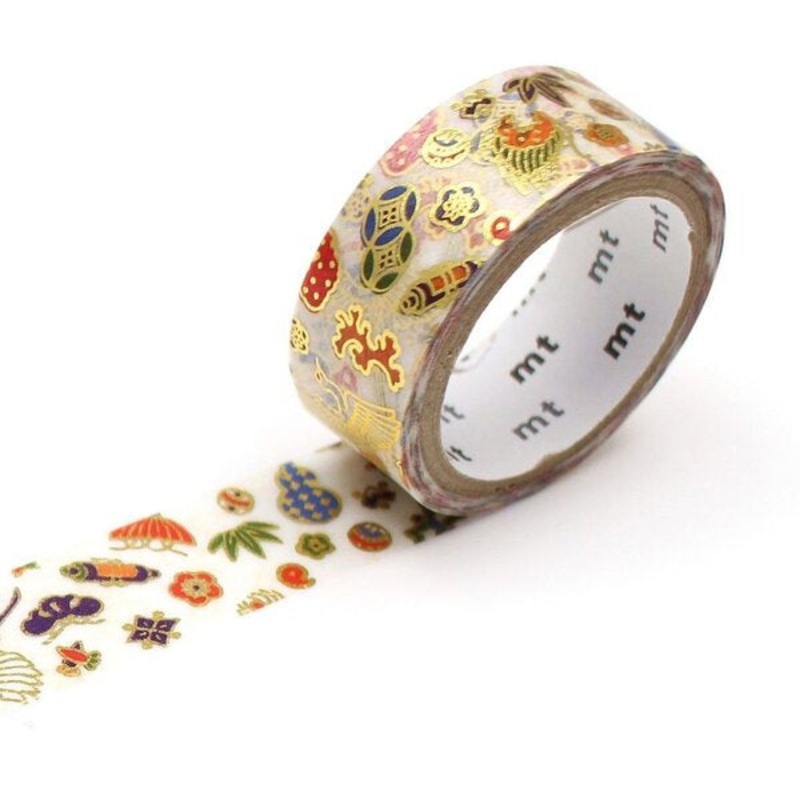 SOUSOU Foil Stamping Iyasaka Washi Tape