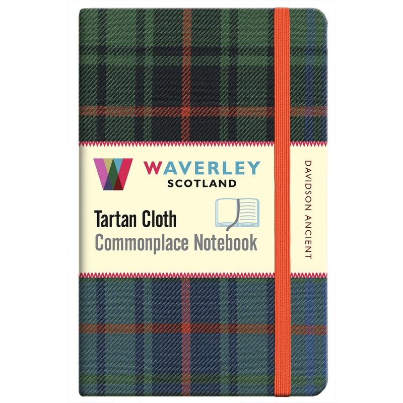 Tartan Cloth Notebook- Davidson Ancient