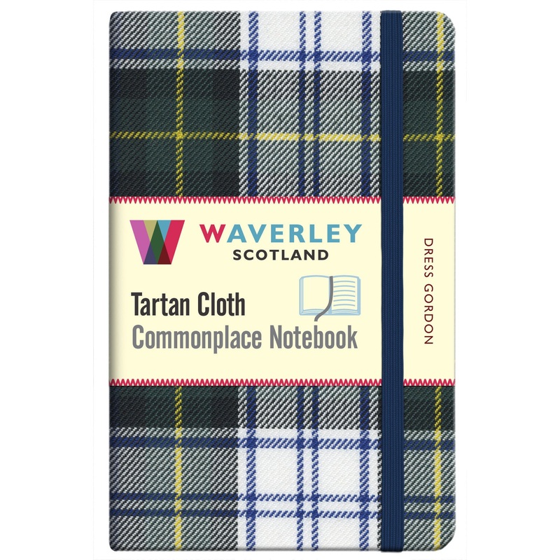 Tartan Cloth Notebook- Dress Gordon