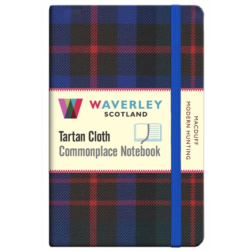 Tartan Cloth Notebook- MacDuff Modern Hunting