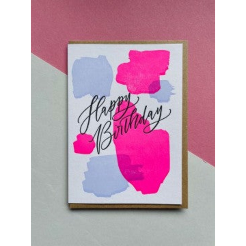 Happy Birthday Script Card