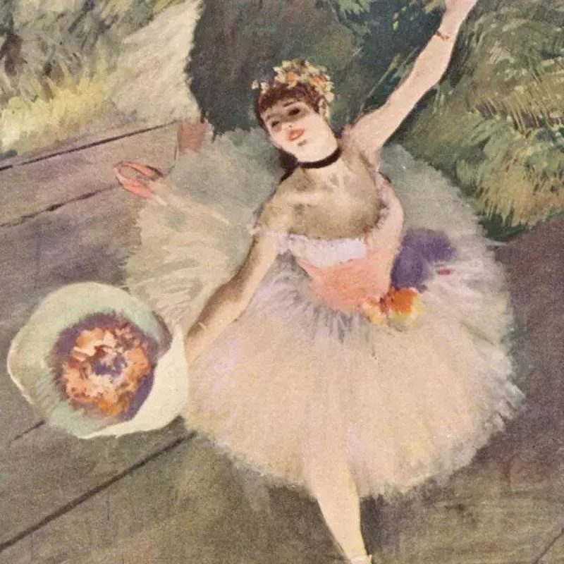 L'etoile The Star Art - Ickles Mini Card