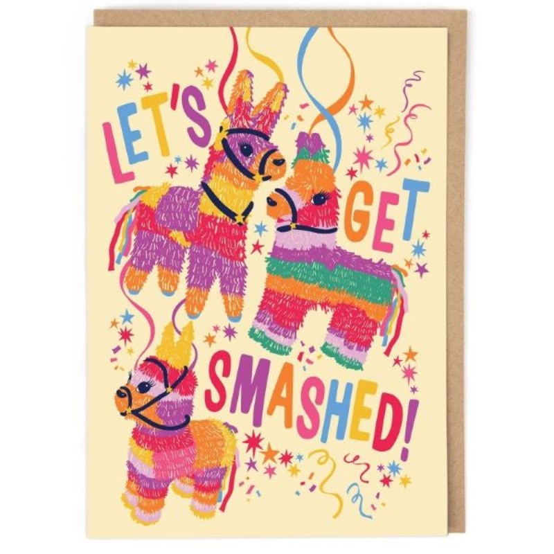 Let's Get Smashed Card