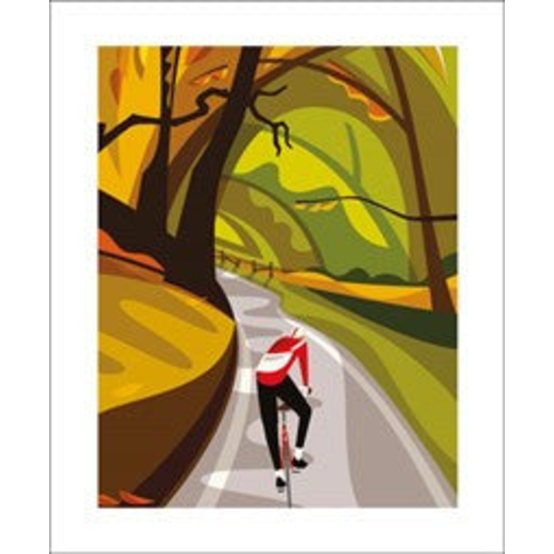 Falling Leaves Blank Card