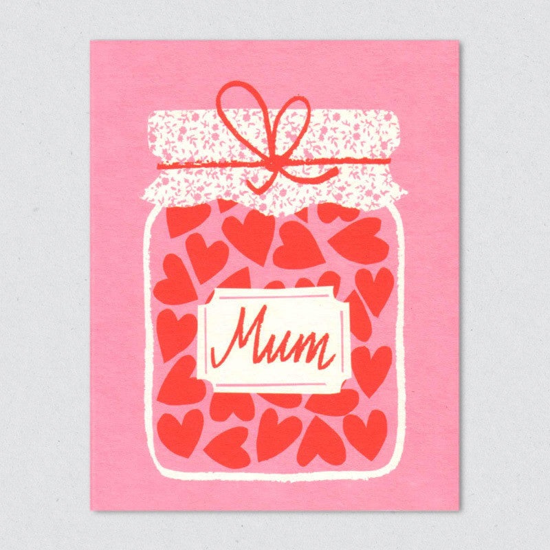 Jam Jar Mother's Day Card
