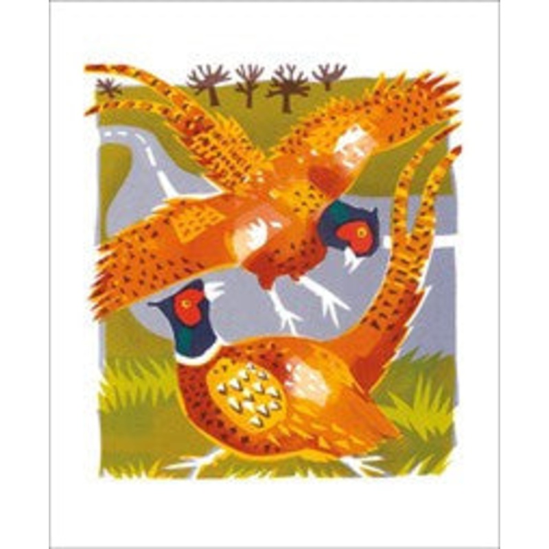 Pheasants Card