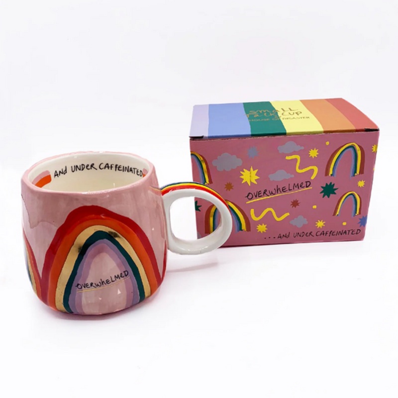 Overwhelmed and Under Caffeinated Mug
