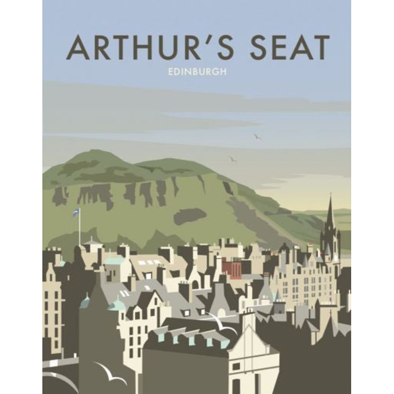 Arthur's Seat Tea Towel