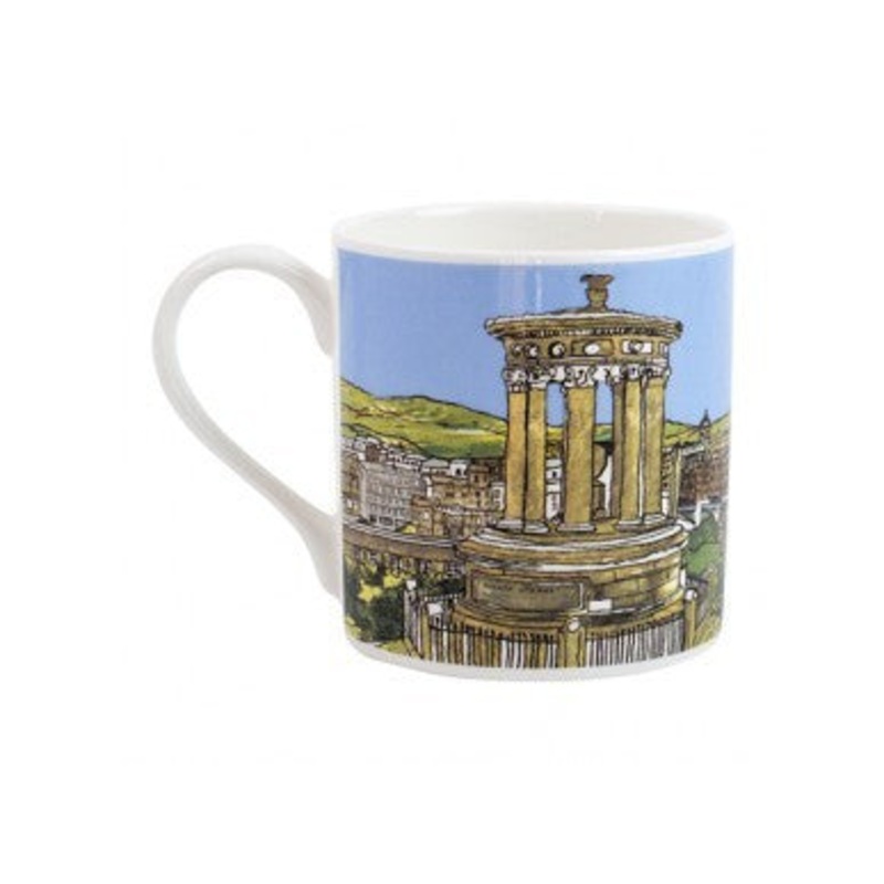 Calton Hill in Colour Mug