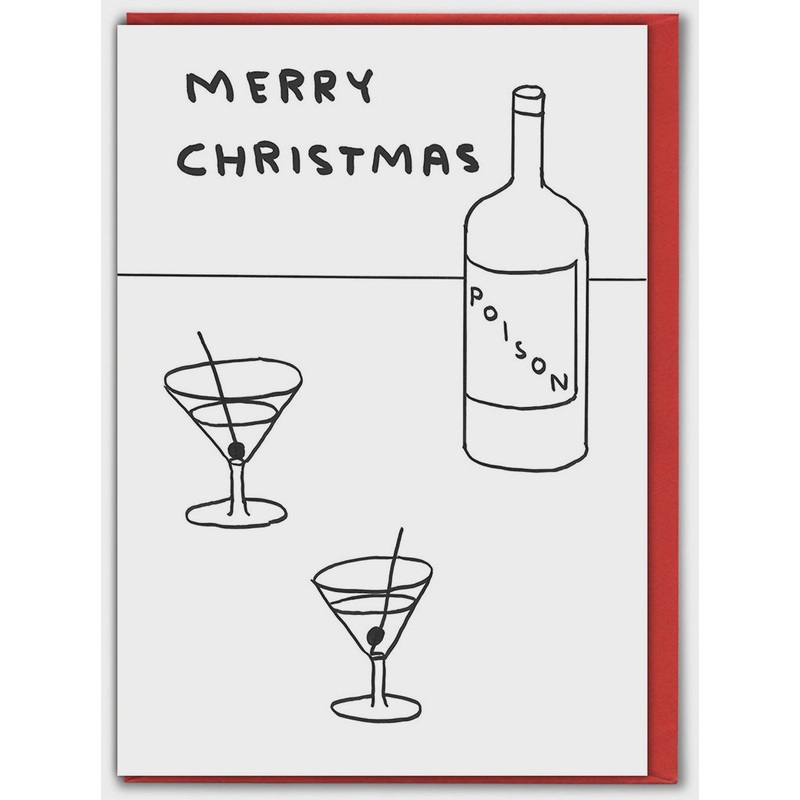 Merry Christmas Poison Christmas Card
