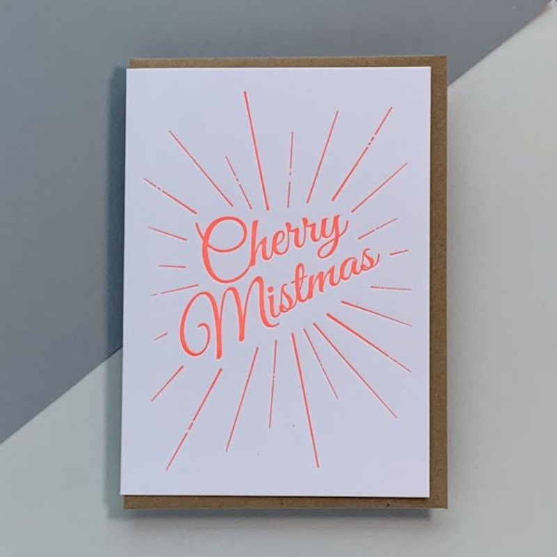 Cherry Mistmas Card