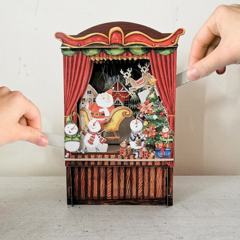 Christmas Eve 3D Pop Up Christmas Card