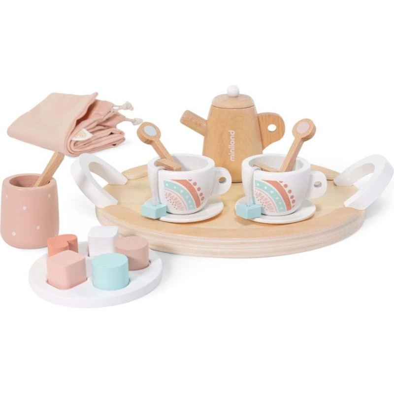 Doll Wooden Tea Set