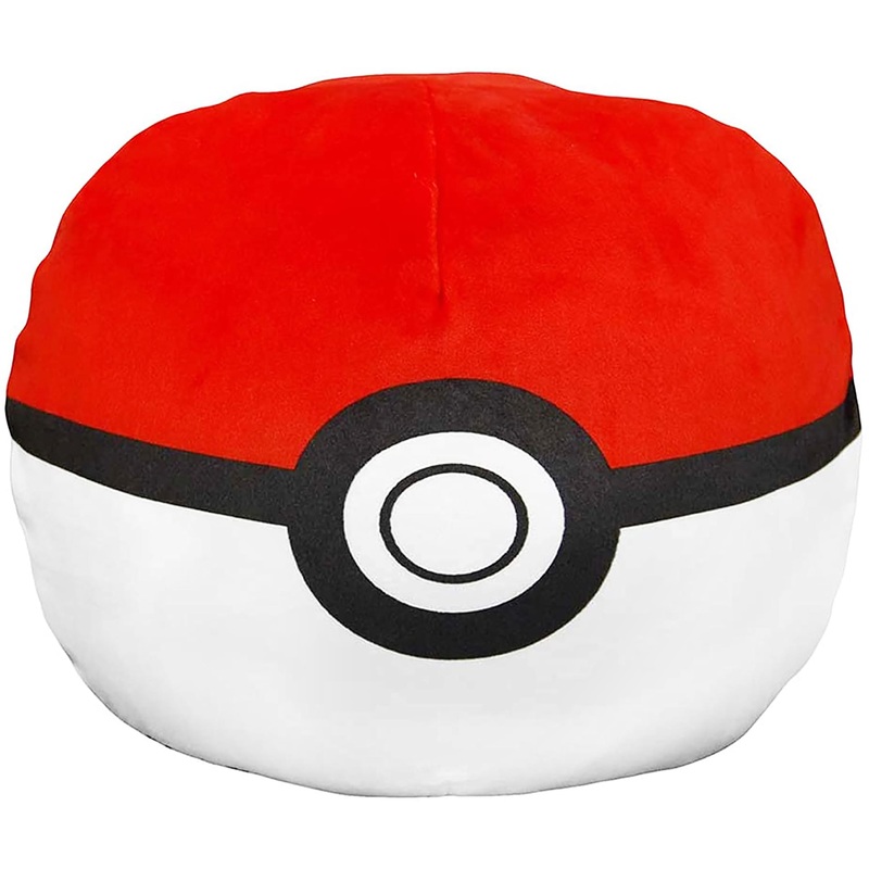 Pokemon Poke Ball 11 Inch Plush Cloud Pillow