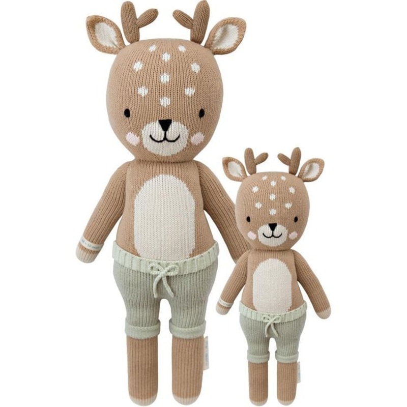 Regular 20" Elliott the Fawn Hand-Knit Doll