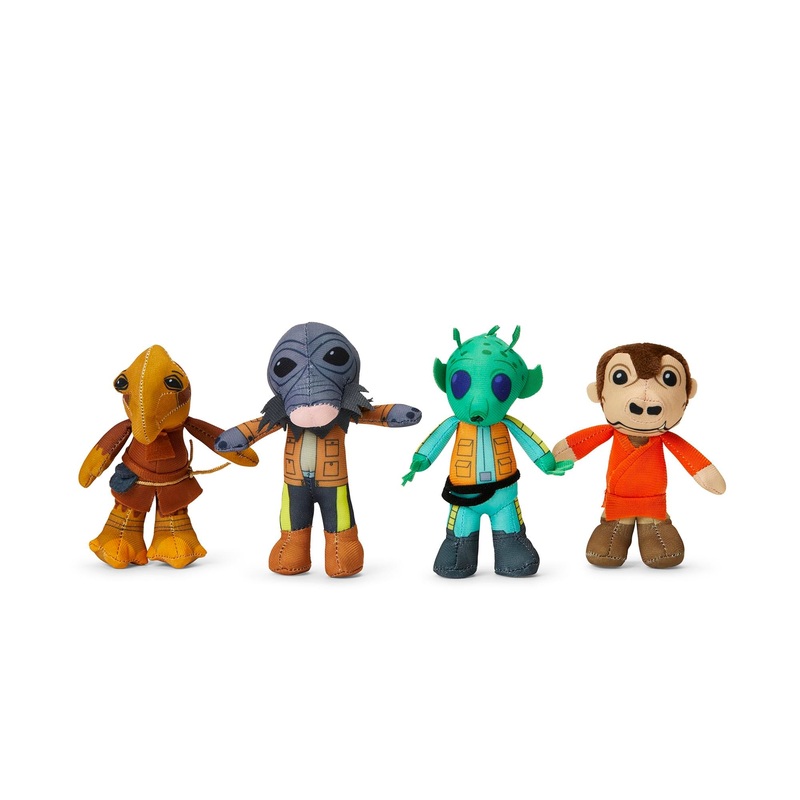 Star Wars Exclusive Mini Plushies - Mos Eisleys Cantina Villains - 4 Pack