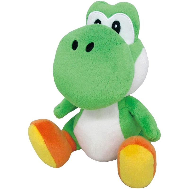 Super Mario 8 Inch Green Yoshi Collectible Plush