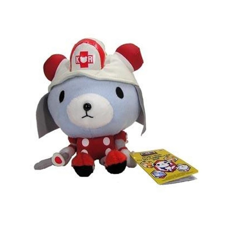 Panda Z Firefighter Bear Plush