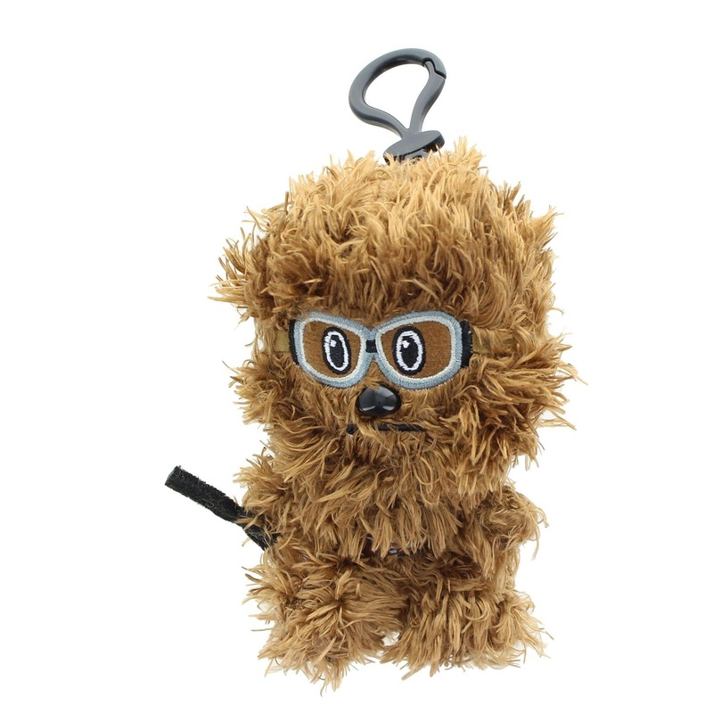 Star Wars Heroez Clipz 4 Inch Collectible Mini Plush -  Chewbaca w/ Googles