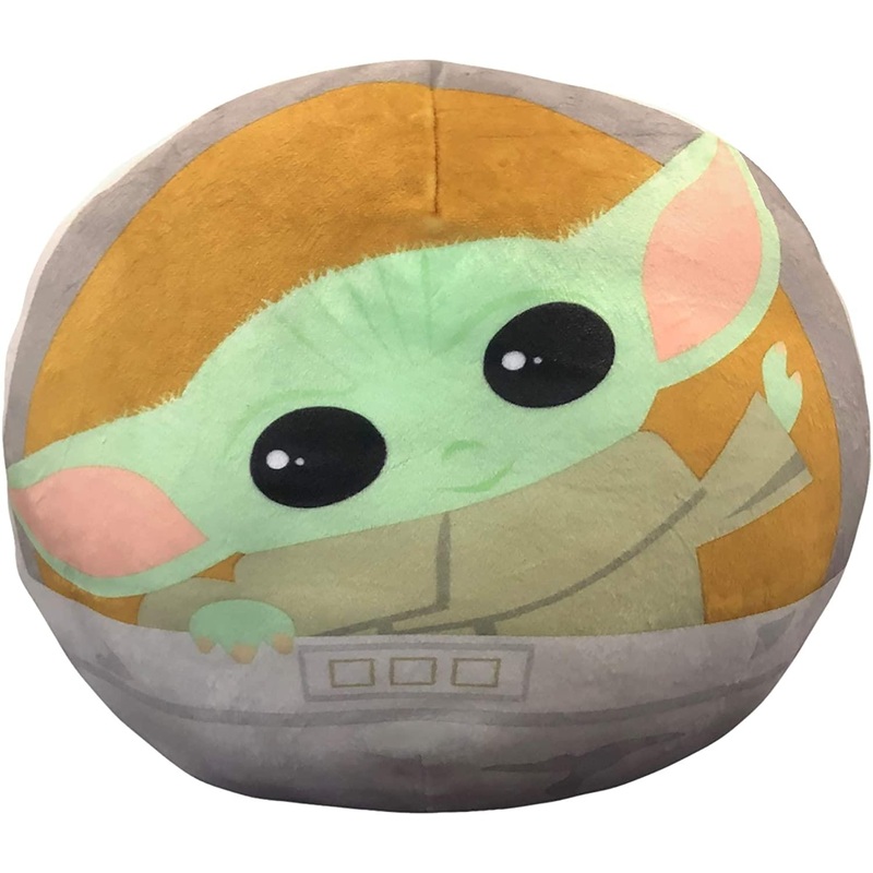 Star Wars The Mandalorian The Child 11 Inch Round Cloud Plush Pillow