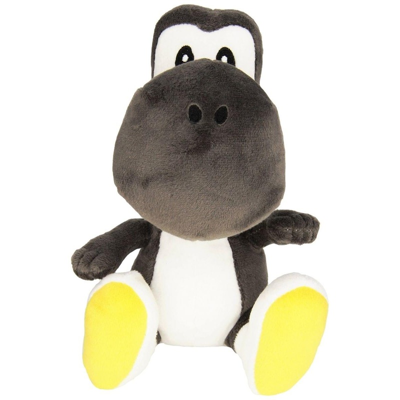 Super Mario Bros. 6" Plush: Black Yoshi
