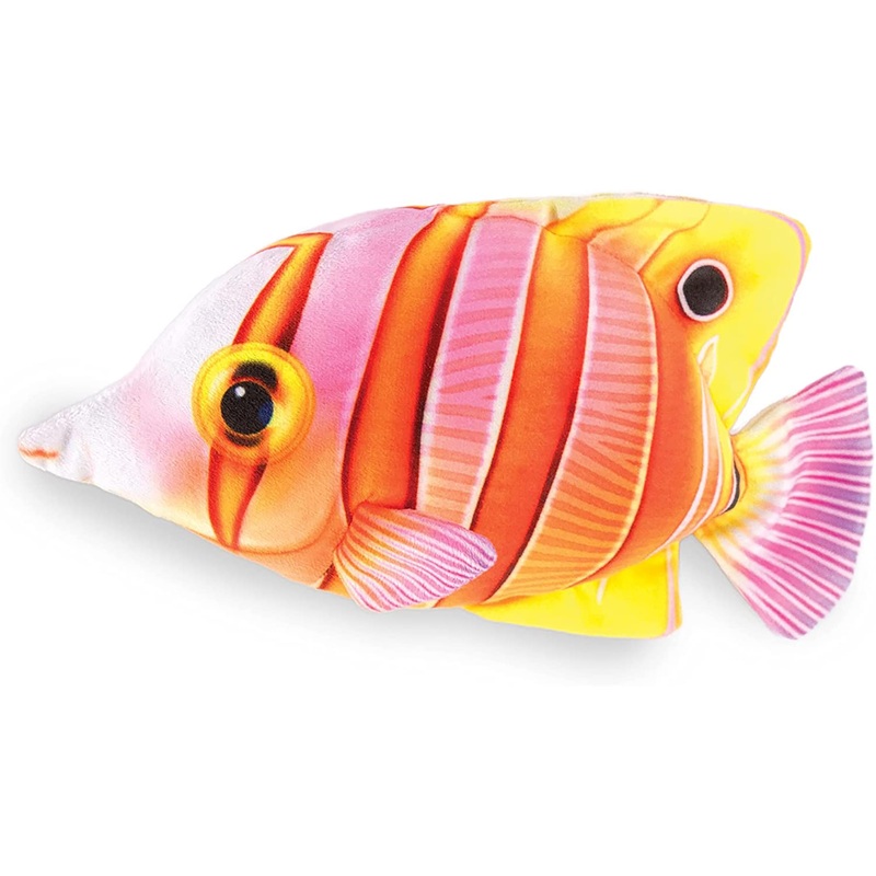 Real Planet Butterfly Fish Rocket 15 Inch Realistic Soft Plush