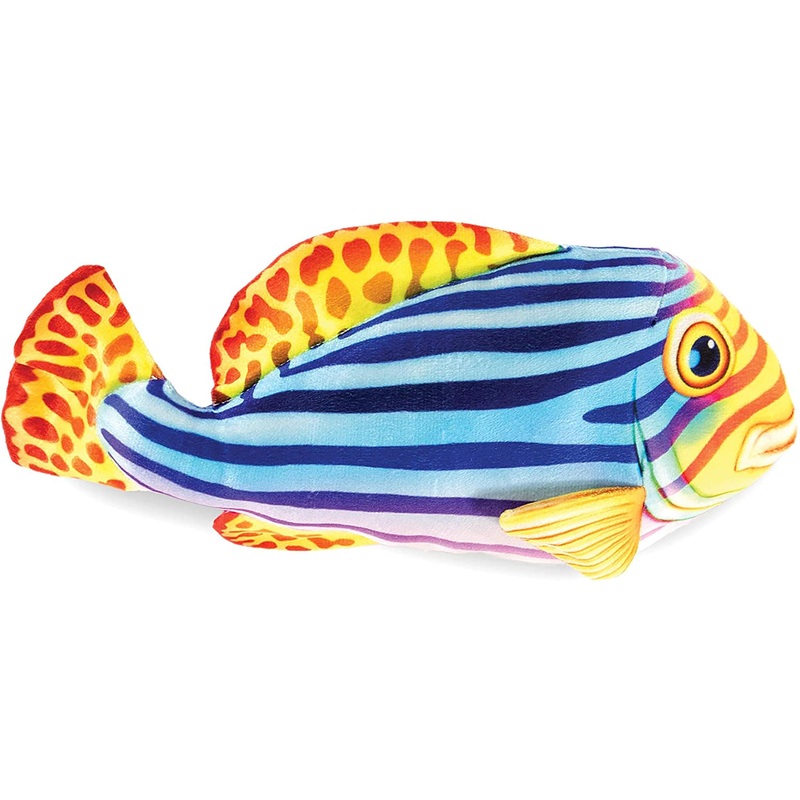 Real Planet Oriental Sweeplips Blue 18 Inch Realistic Soft Plush