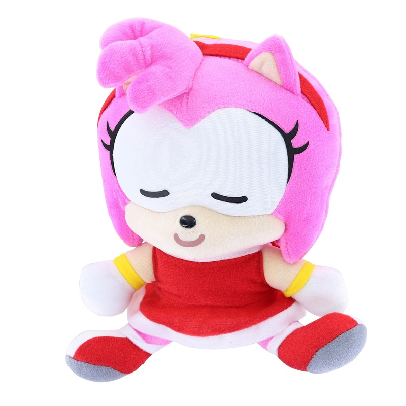 SONIC THE HEDGEHOG - SD AMY SLEEP SITTING PLUSH 7''