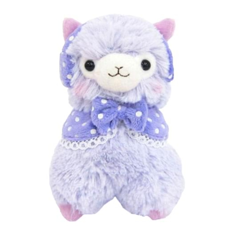 Alpaca Llama 7 Purple Plush w/ Earmuffs