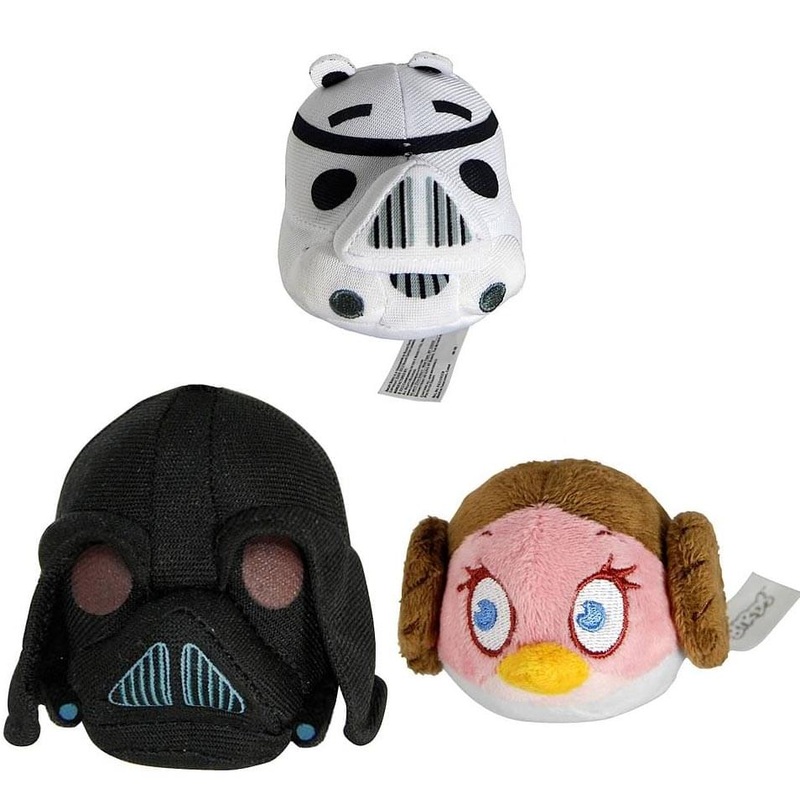 Angry Birds Star Wars 12" Plush: Set Of 3