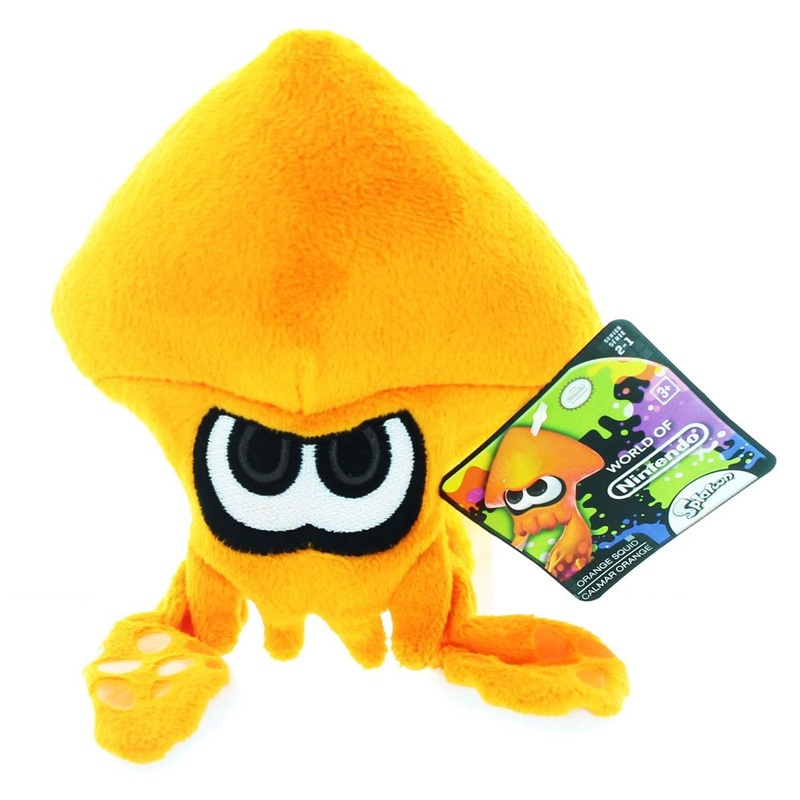 World of Nintendo 7.5" Plush: Orange Squid