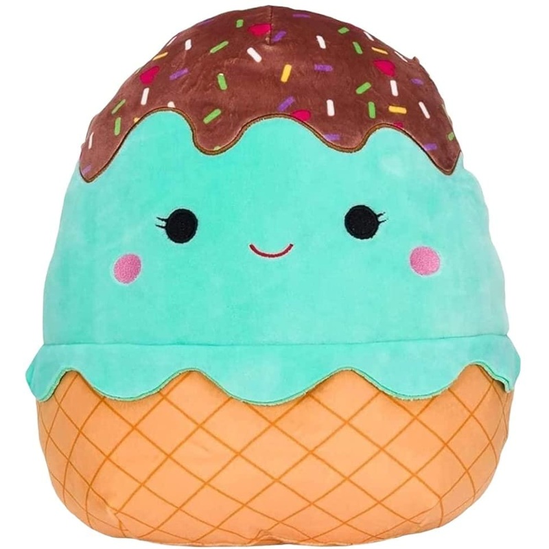 Squishmallow 5 Inch Mini Food Plush | Maya the Mint Ice Cream