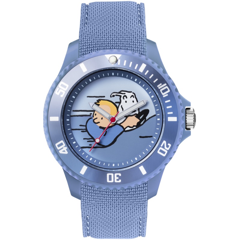 Tintin Watch- Land of the Soviets Car - Sports Strap - Medium
