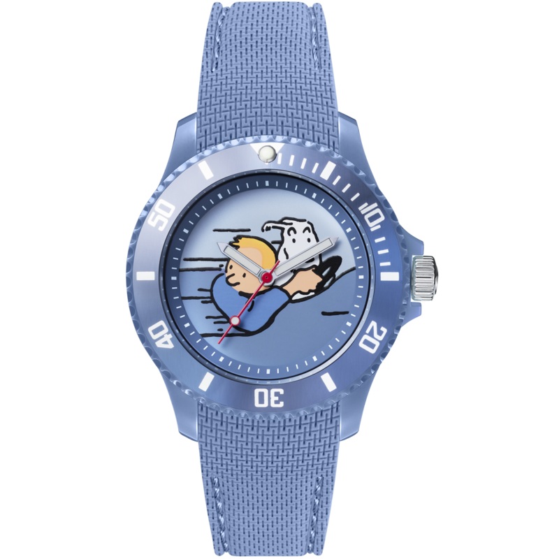 Tintin Watch-  Land of the Soviets Car - Sports Strap - Small