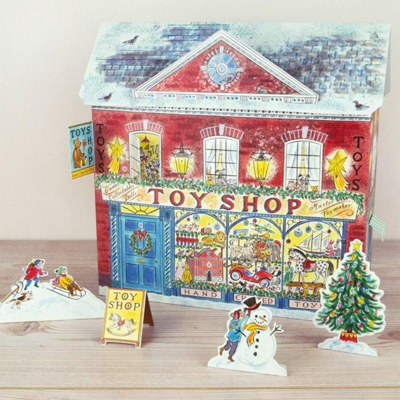 Toy Shop Advent Calendar by Emily Sutton
