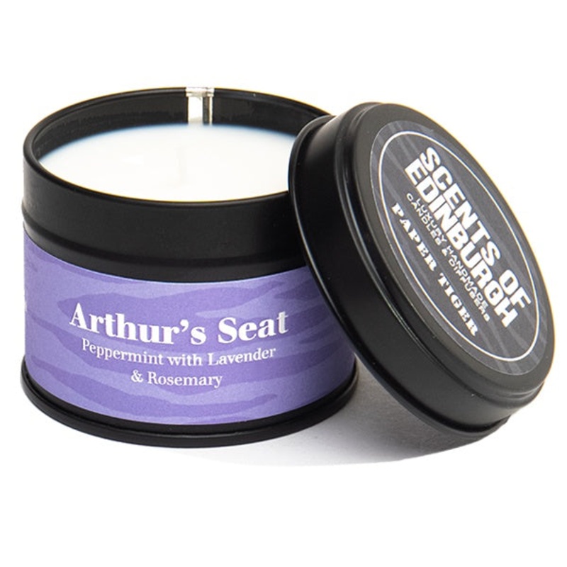 Arthur's Seat Small Tin Candle by Paper Tiger