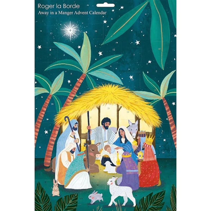 Away in a Manger Advent Calendar