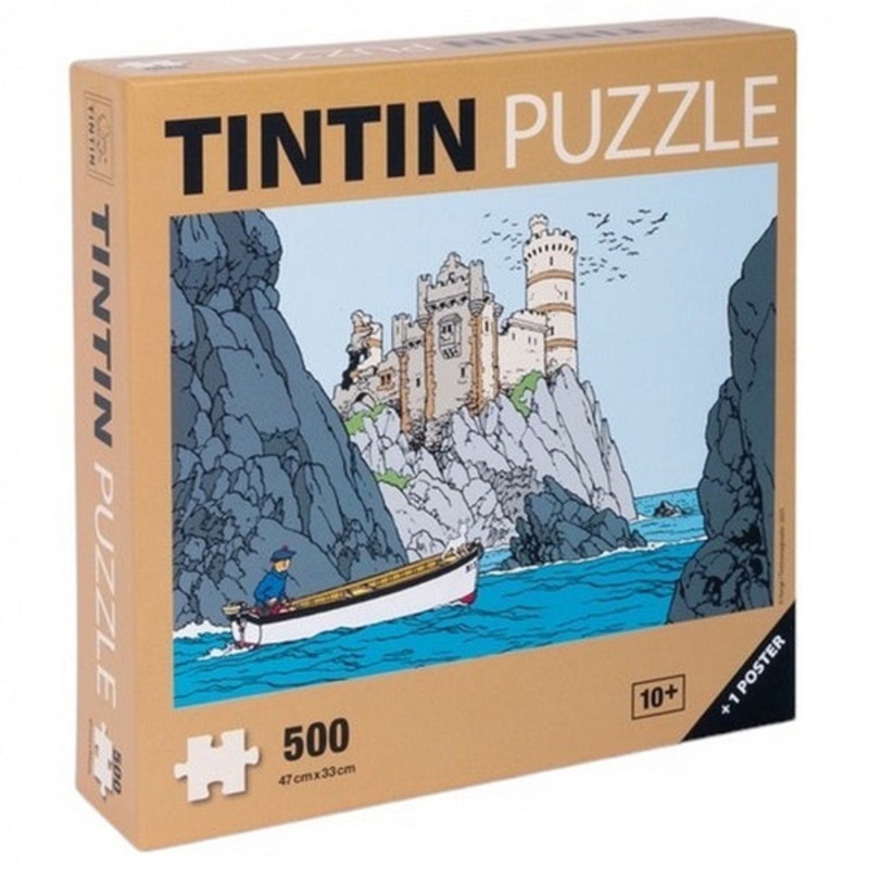 Tintin Black Island 500 Piece Puzzle