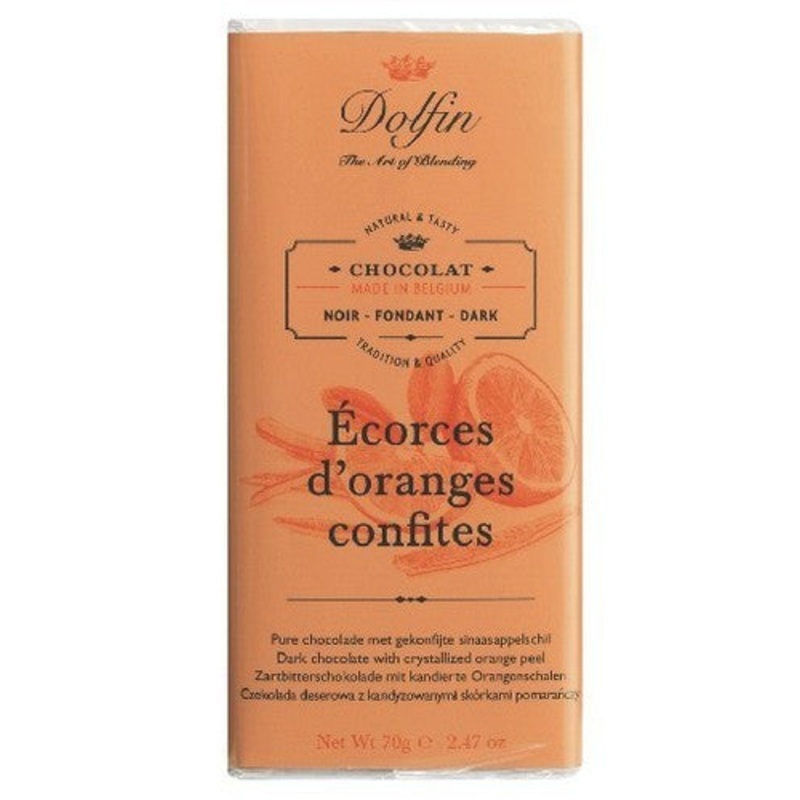 Dolfin Dark Chocolate With Orange Peel