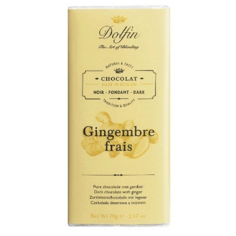 Dolfin Ginger Dark Chocolate