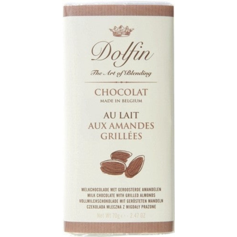 Dolfin Milk Chocolate With Almonds