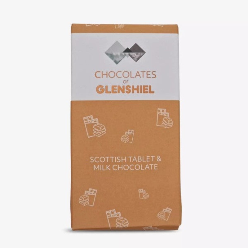 Scottish Tablet & Milk Chocolate Bar 70g