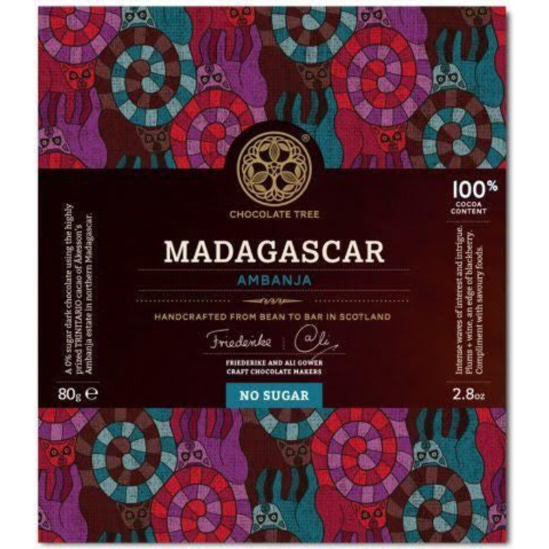 Bean to Bar Chocolate Madagascar Ambanja 100%